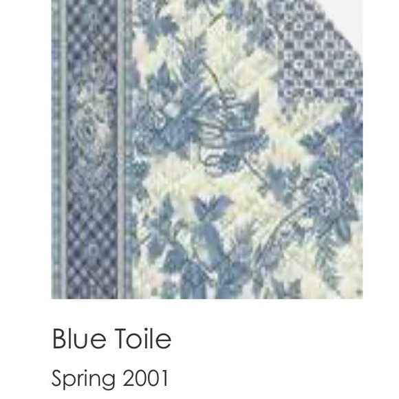 Vintage VERA BRADLEY 2001 Blue Toile Double Eye Case - Picture 10 of 10